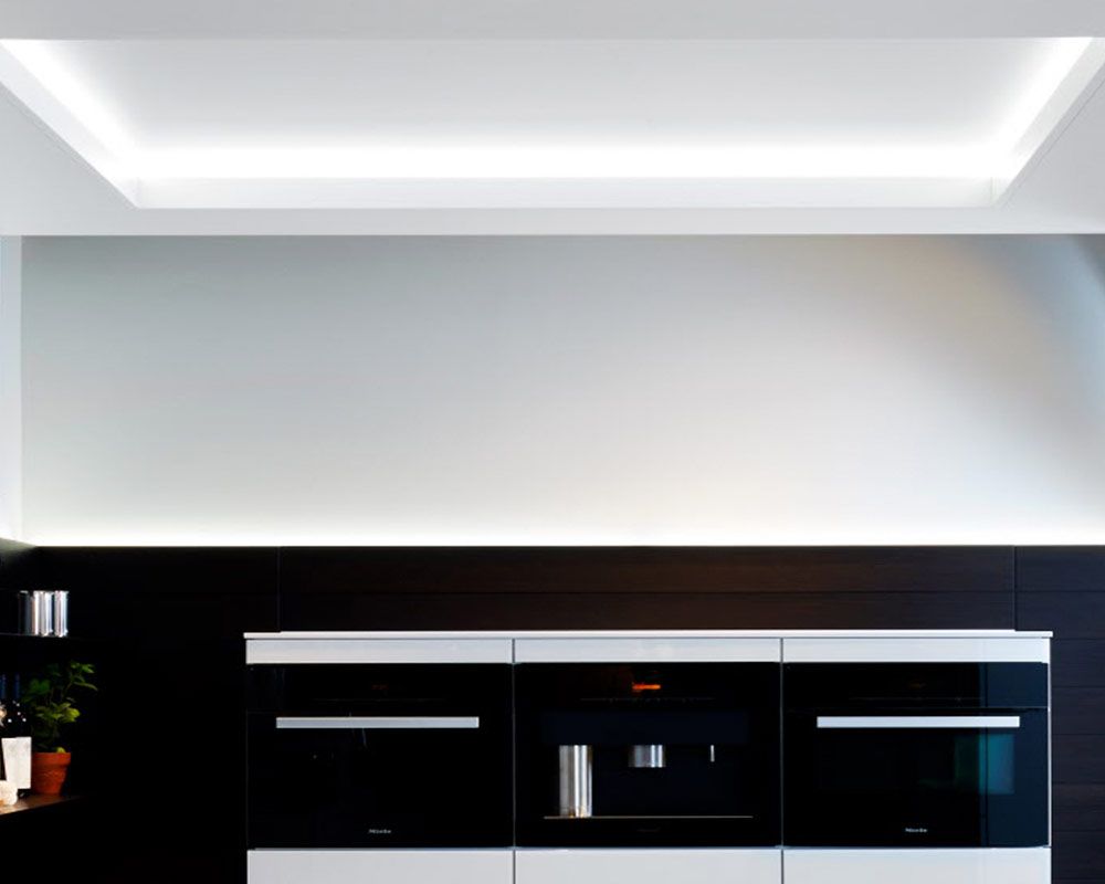 Arco funcional – Iluminación LED de techo
